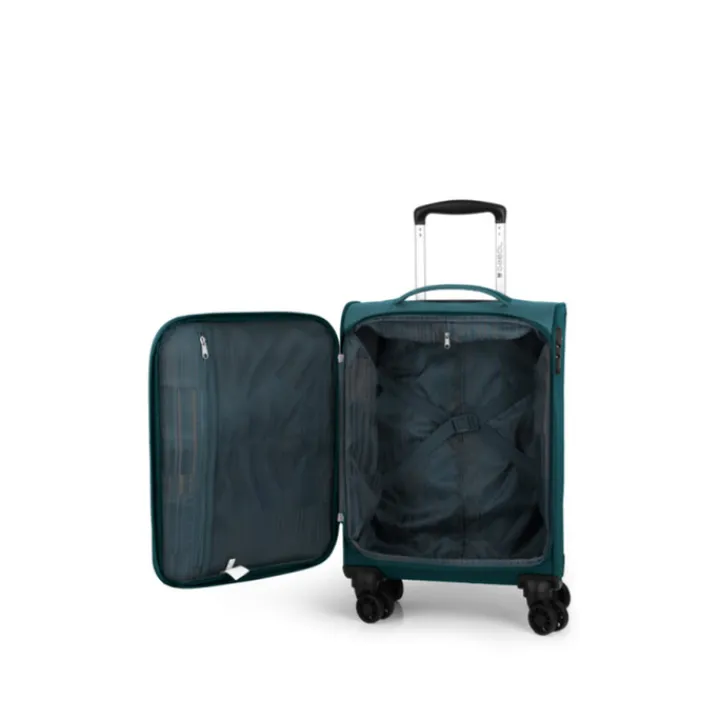 Transavia Trolleys|Handbagage Trolleys>Gabol Cloud Cabin Trolley 55 turquoise