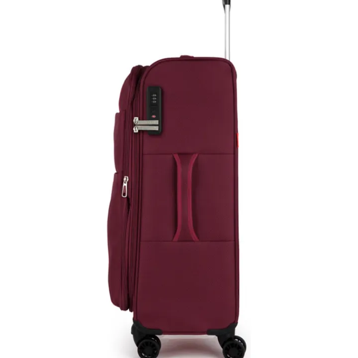 Reistrolleys|Reiskoffers>Gabol Cloud Medium Trolley 69 Expandable bordeaux
