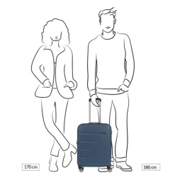 Handbagage Trolleys|Reiskoffers>Gabol Future Plus Cabin Trolley celeste