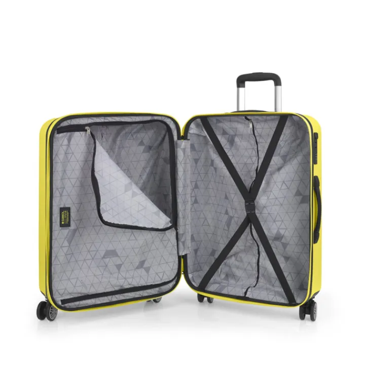 Reiskoffers|Harde Koffers>Gabol Future Plus Trolley 66 amarilla
