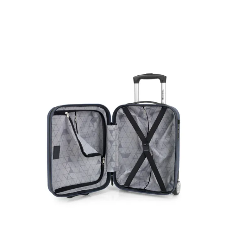 Handbagage Trolleys|Underseaters>Gabol Future Plus Underseater azul marino