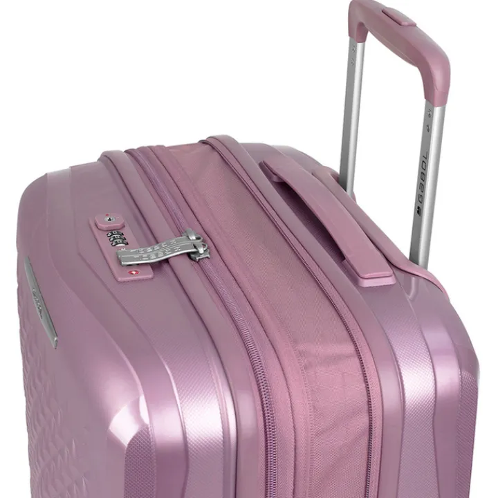 Reiskoffers|Harde Koffers>Gabol Queens Trolley Medium lila