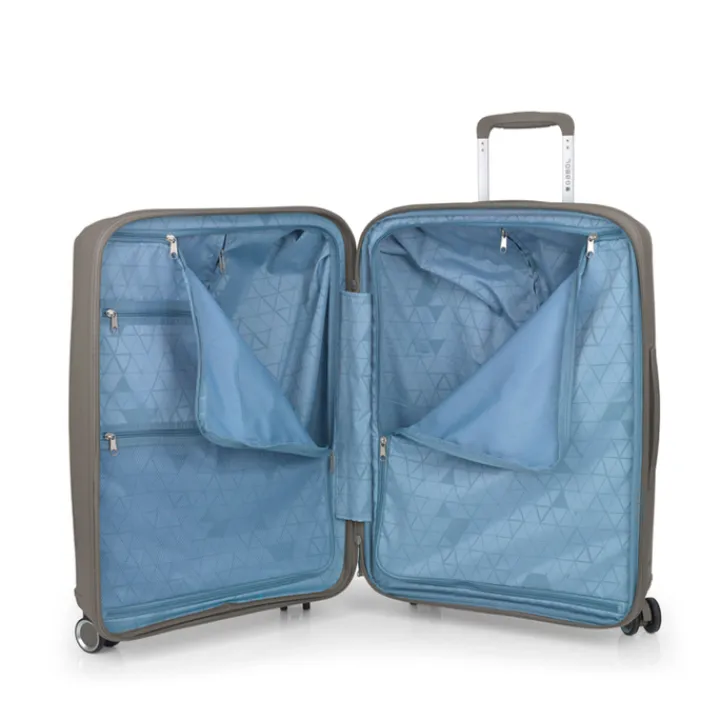 Reiskoffers|Harde Koffers>Gabol Queens Trolley Medium champagne