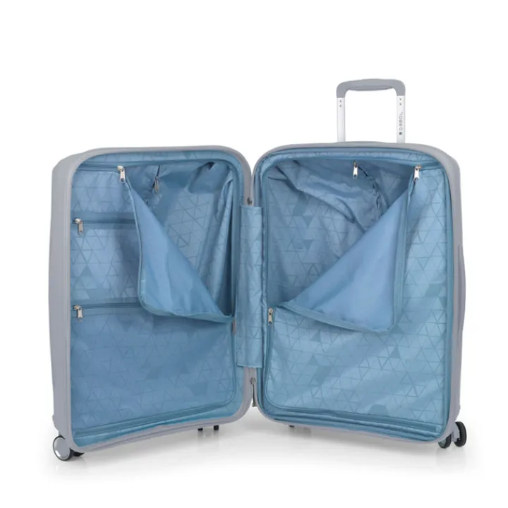 Reiskoffers|Harde Koffers>Gabol Queens Trolley Medium plata