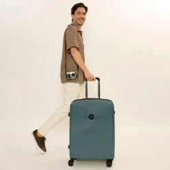 Reiskoffers|Harde Koffers>Gabol Radar Medium Trolley verde