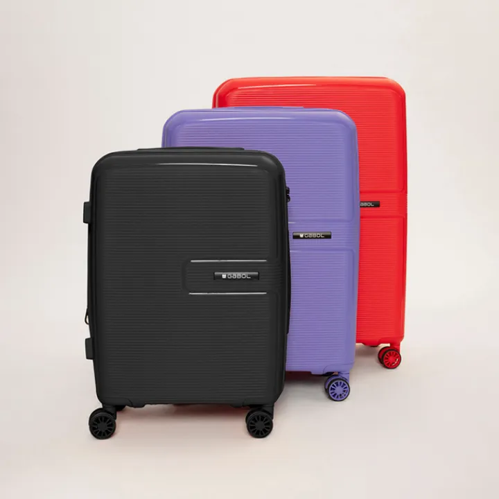 Handbagage Trolleys|Reiskoffers>Gabol Steady Cabin Trolley red