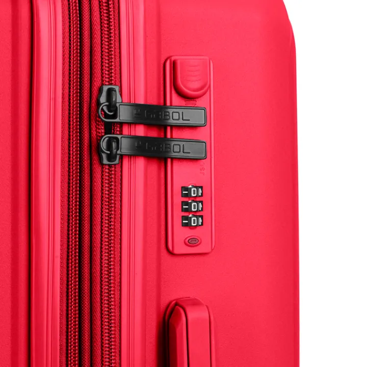 Handbagage Trolleys|Reiskoffers>Gabol Steady Cabin Trolley red