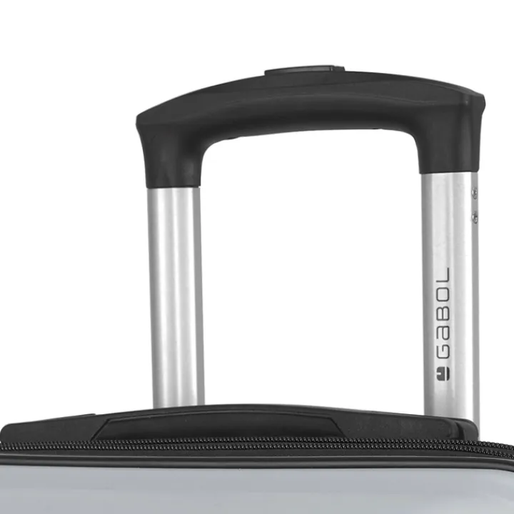 Reiskoffers|Harde Koffers>Gabol Uyiko Large Trolley silver