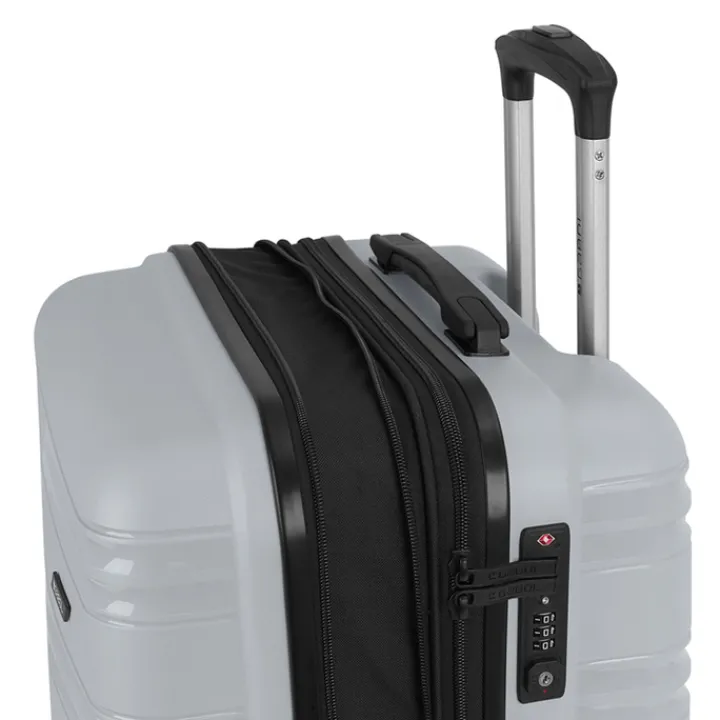 Reiskoffers|Harde Koffers>Gabol Uyiko Large Trolley silver