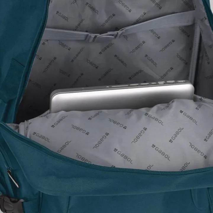 Kleine Reistassen|Handbagage Reistassen>Gabol Week Eco Cabin Backpack turquoise