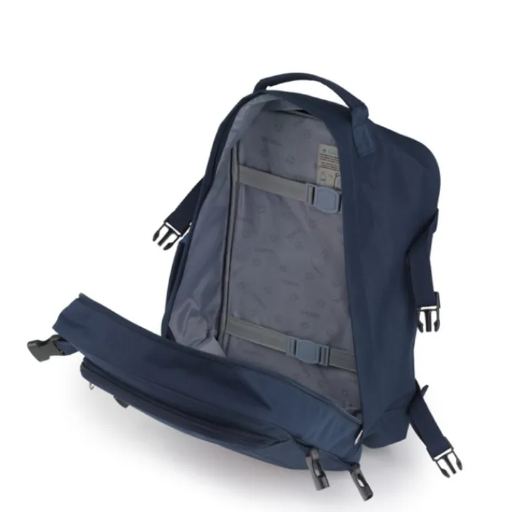Kleine Reistassen|Handbagage Reistassen>Gabol Week Eco Travel Backpack navy blue