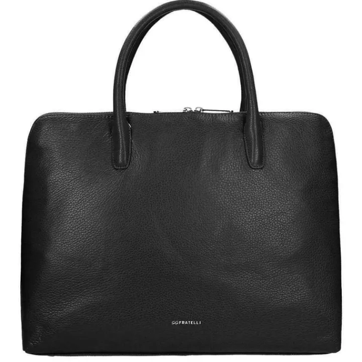 15 Inch Laptoptassen|Laptop Schoudertassen>Gigi Fratelli Romance A4 Laptop Bag 15" black