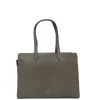 13 Inch Laptoptassen|Leren Laptoptassen>Gigi Fratelli Romance Business bag 13" taupe
