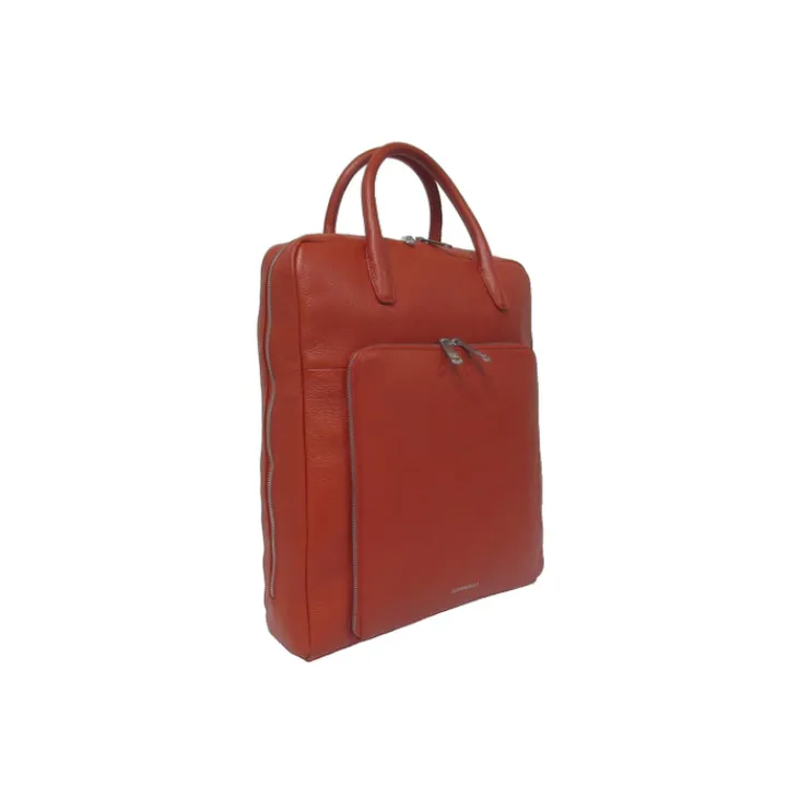 Kleine Rugzakken|15.6 Inch Laptoptassen>Gigi Fratelli Shopper/Backpack 15.6" orange