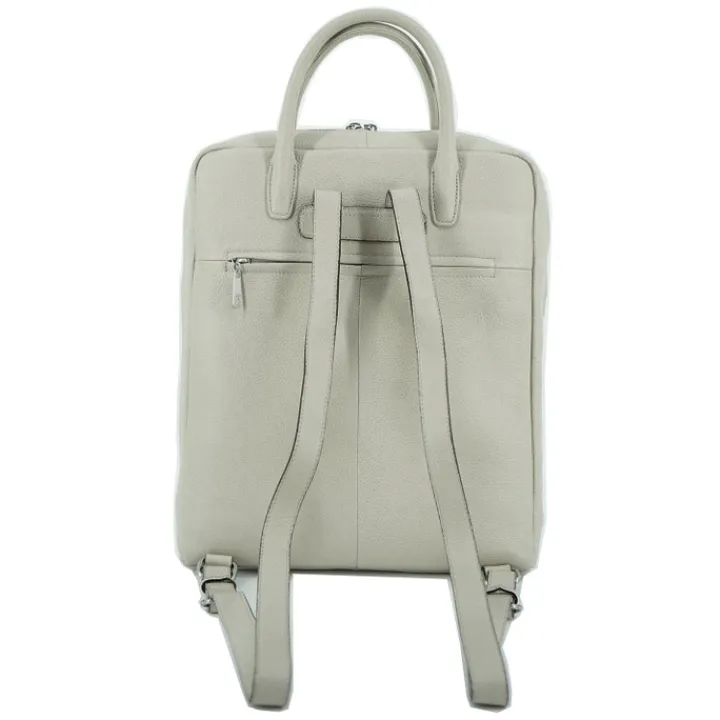 Kleine Rugzakken|15.6 Inch Laptoptassen>Gigi Fratelli Shopper/Backpack 15.6" castle grey