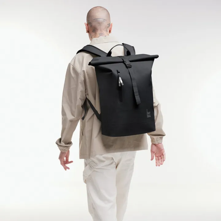 Heren Rugzakken|Schoolrugzak>GOT BAG RollTop 2.0 Backpack 15" Monochrome black