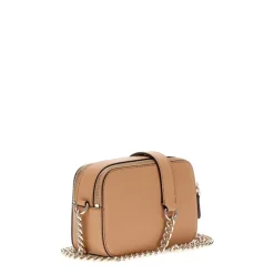 Schoudertassen|Crossbody>Guess Noelle Crossbody Camera beige