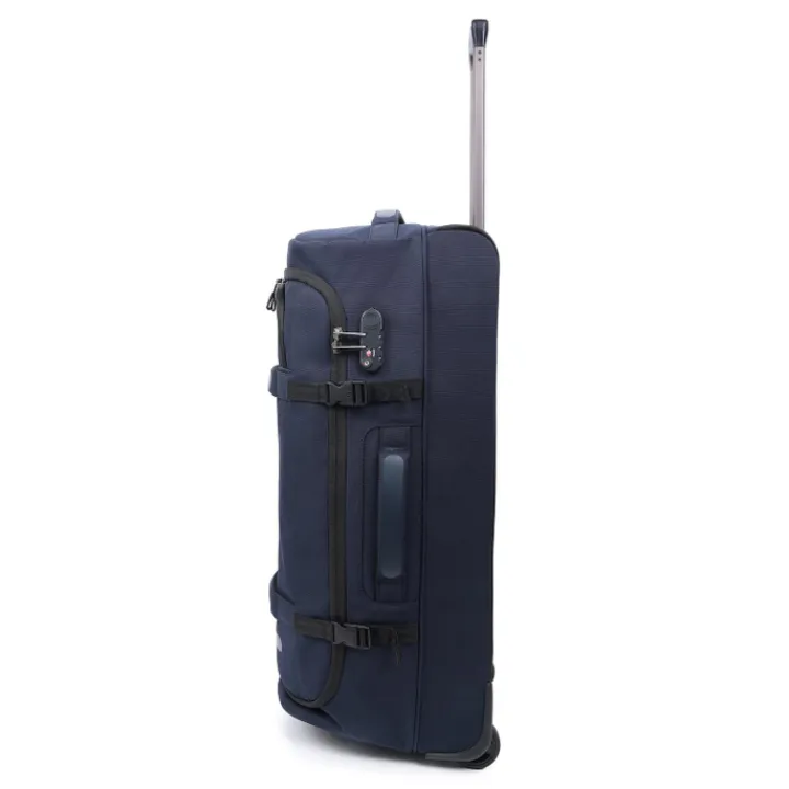 Grote Reistassen|Heren Reistassen>Hedgren Comby Compact Wheeled Duffle 75 peacoat blue
