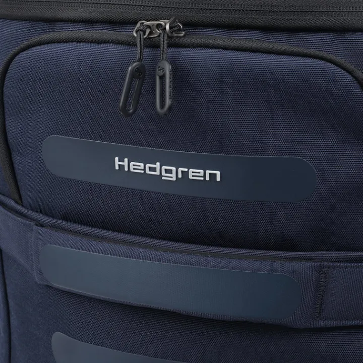 Grote Reistassen|Heren Reistassen>Hedgren Comby Compact Wheeled Duffle 75 peacoat blue