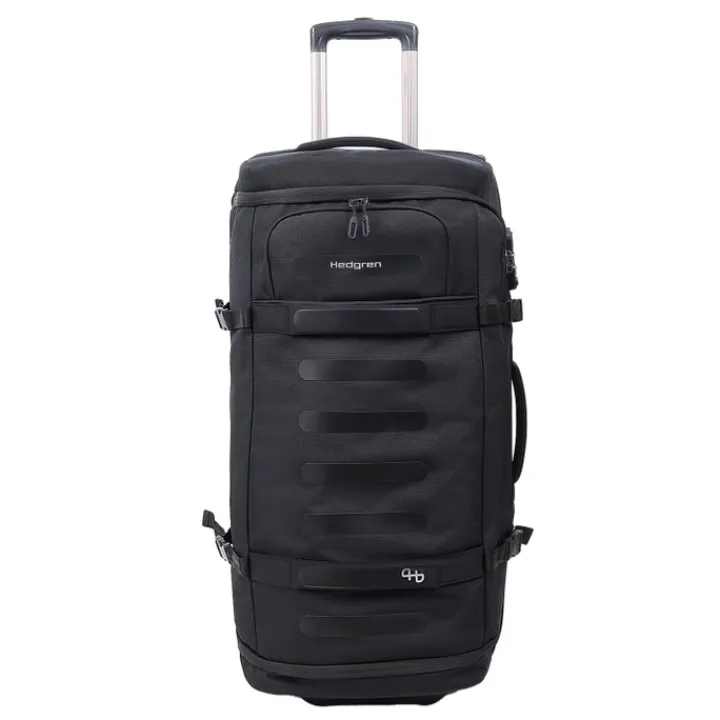 Grote Reistassen|Heren Reistassen>Hedgren Comby Compact Wheeled Duffle 75 black