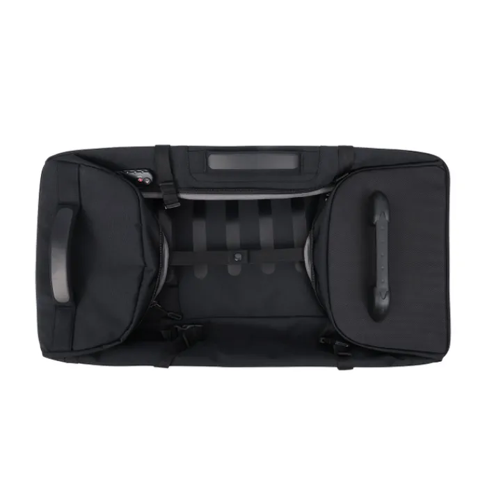 Grote Reistassen|Heren Reistassen>Hedgren Comby Compact Wheeled Duffle 75 black