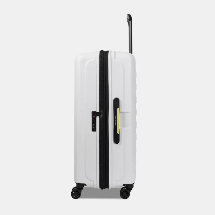 Harde Koffers|Reiskoffers>Hedgren Comby Grip L Expandable vaporous grey