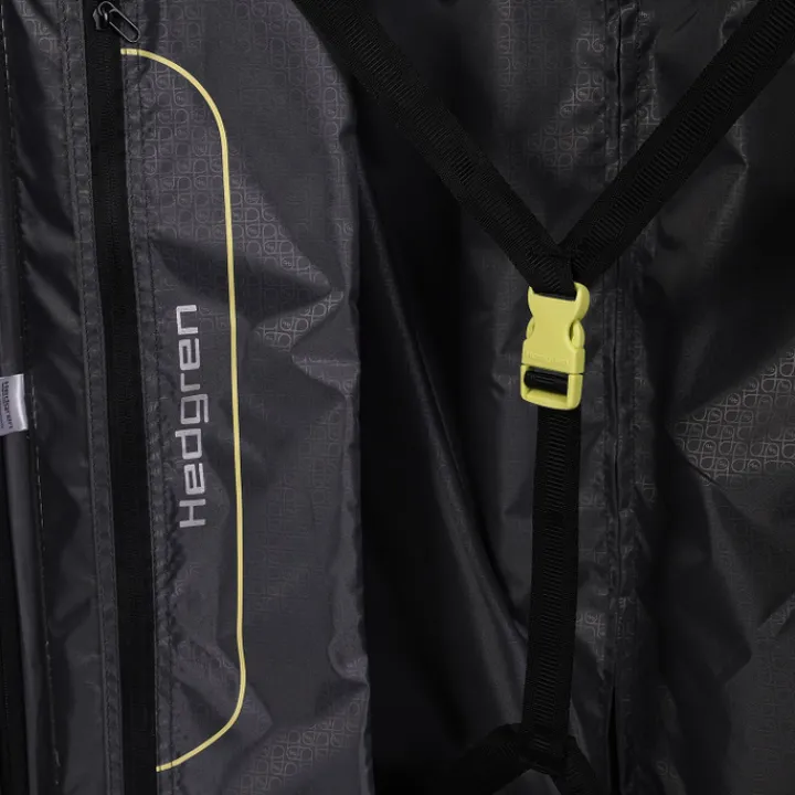 Harde Koffers|Reiskoffers>Hedgren Comby Grip L Expandable vaporous grey