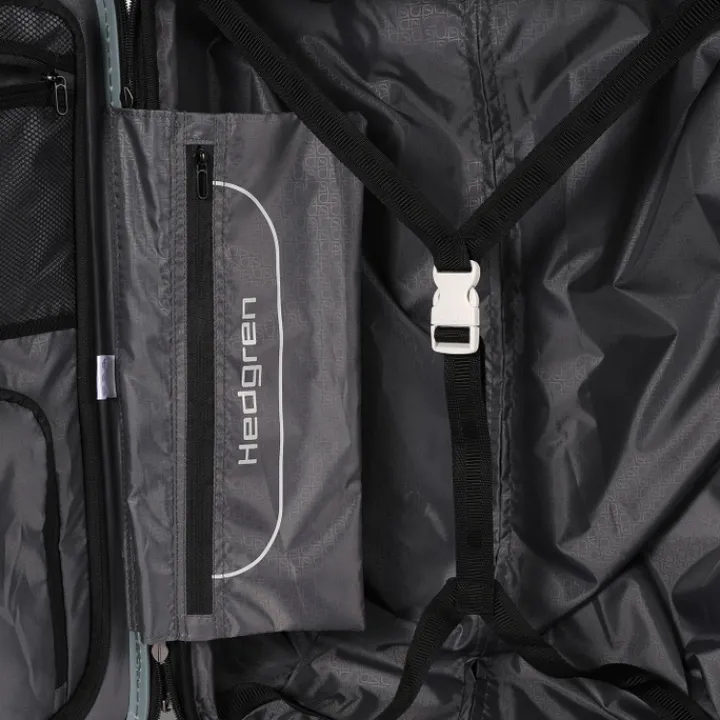 Reistrolleys|Reiskoffers>Hedgren Comby Grip M Expandable grey-green