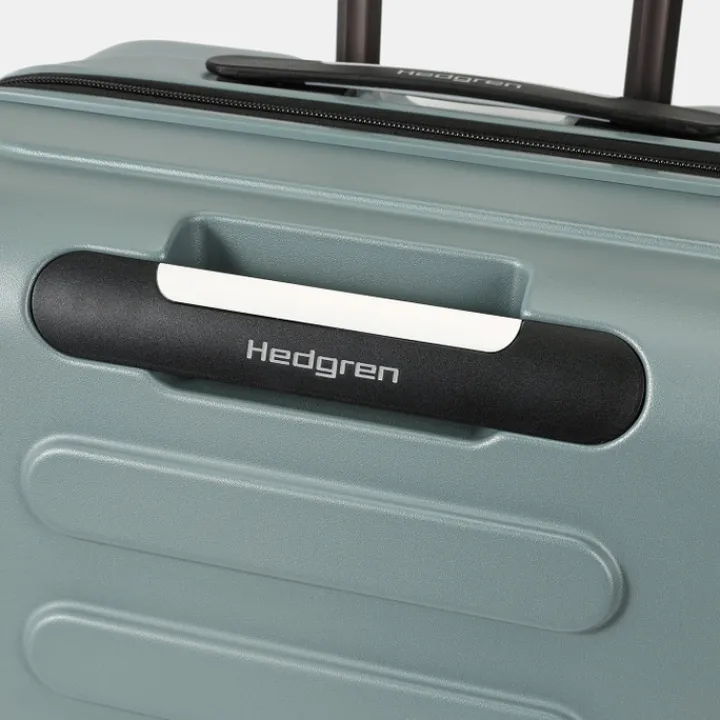 Reistrolleys|Reiskoffers>Hedgren Comby Grip M Expandable grey-green