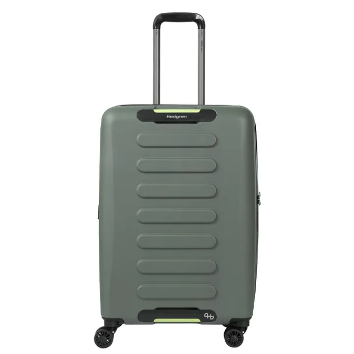 Harde Koffers|Reiskoffers>Hedgren Comby Grip M Expandable olive