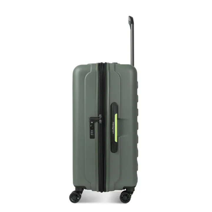 Harde Koffers|Reiskoffers>Hedgren Comby Grip M Expandable olive