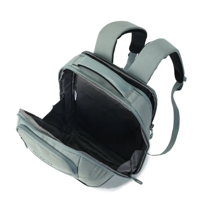 Kleine Rugzakken|Schoolrugzak>Hedgren Comby Handle M 15.6" grey-green