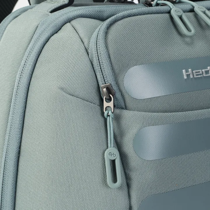 Kleine Rugzakken|Schoolrugzak>Hedgren Comby Handle M 15.6" grey-green