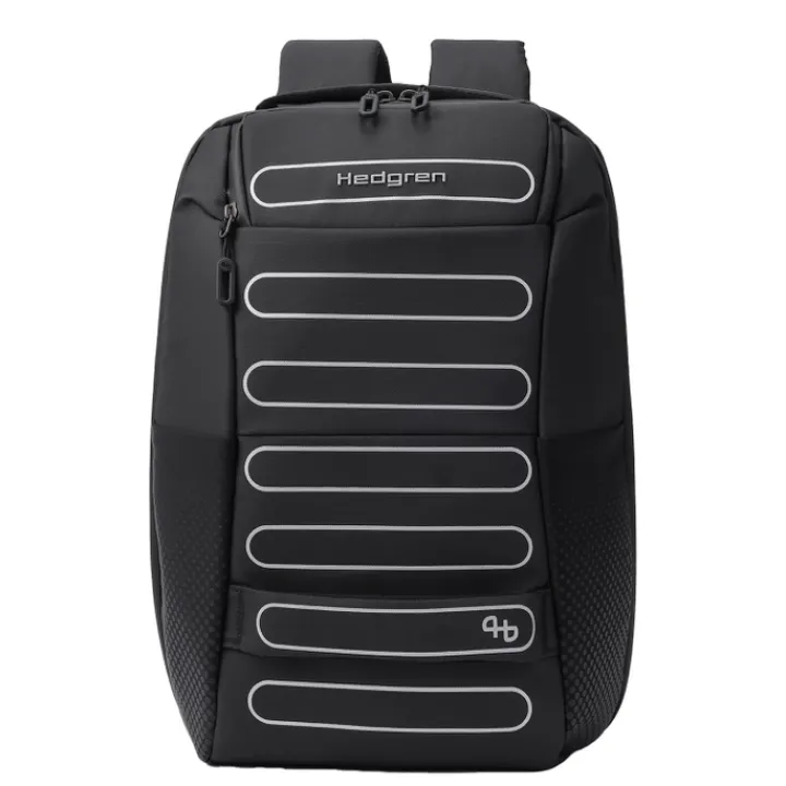 Kleine Rugzakken|15.6 Inch Laptoptassen>Hedgren Comby Performance Handle Laptop Backpack M 15.6" black