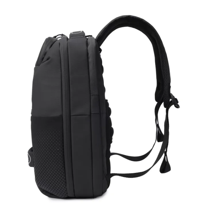 Kleine Rugzakken|15.6 Inch Laptoptassen>Hedgren Comby Performance Handle Laptop Backpack M 15.6" black