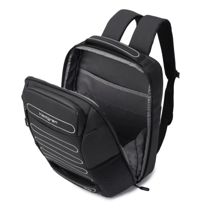Kleine Rugzakken|15.6 Inch Laptoptassen>Hedgren Comby Performance Handle Laptop Backpack M 15.6" black