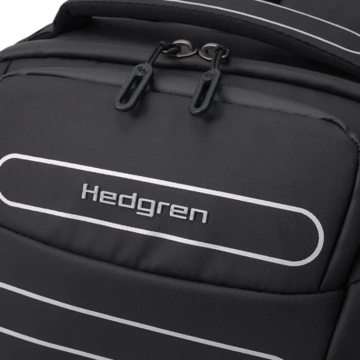 Kleine Rugzakken|15.6 Inch Laptoptassen>Hedgren Comby Performance Handle Laptop Backpack M 15.6" black