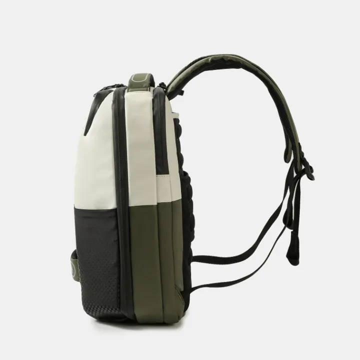Kleine Rugzakken|15.6 Inch Laptoptassen>Hedgren Comby Performance Handle Laptop Backpack M 15.6" vaporous grey