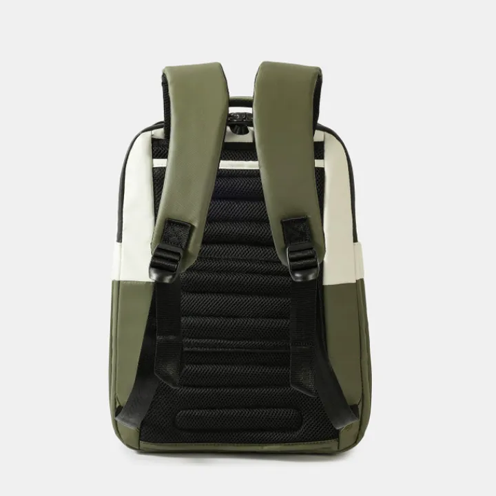 Kleine Rugzakken|15.6 Inch Laptoptassen>Hedgren Comby Performance Handle Laptop Backpack M 15.6" vaporous grey
