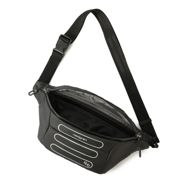 Heuptassen|Crossbody>Hedgren Comby Performance Visit Hipbag black