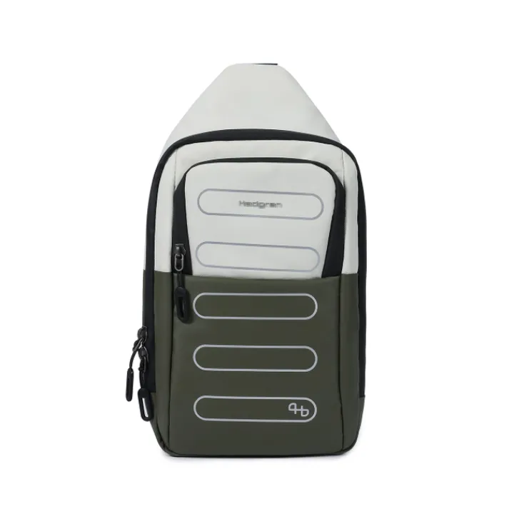 Sling Bags|Herentassen>Hedgren Comby Performance Slingbag vaporous grey