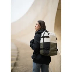 Kleine Reistassen|Handbagage Reistassen>Hedgren Comby Performance Trip Cabin Backpack M 15.6" Expandable vaporous grey
