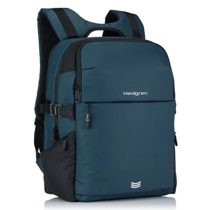 Schoolrugzak|Heren Schooltassen>Hedgren Commute Rail 15.6" Rugzak city blue