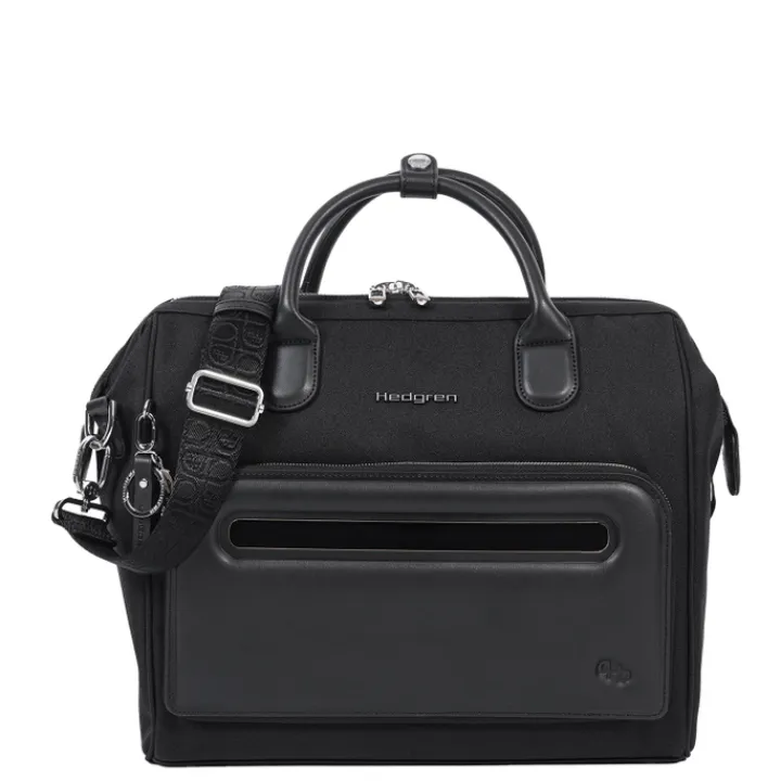 Herentassen|14 Inch Laptoptassen>Hedgren Galao RFID Briefcase 14" black