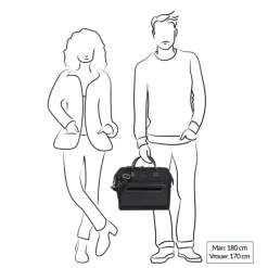 Herentassen|14 Inch Laptoptassen>Hedgren Galao RFID Briefcase 14" black