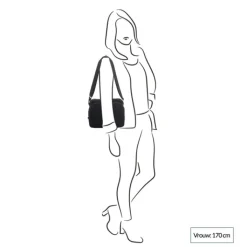 Schoudertassen|Crossbody>Hedgren Inner City Metro Schoudertas I black