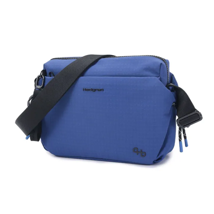 Schoudertassen|Herentassen>Hedgren Kosho Medium Crossover bellwether blue