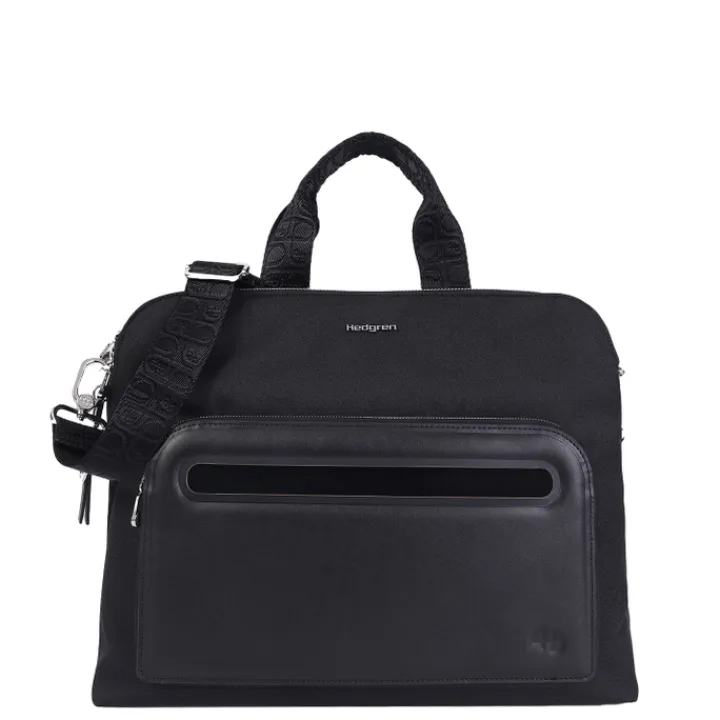 14 Inch Laptoptassen|Laptop Schoudertassen>Hedgren Lungo RFID Tote Bag black