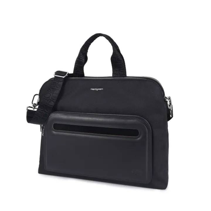 14 Inch Laptoptassen|Laptop Schoudertassen>Hedgren Lungo RFID Tote Bag black