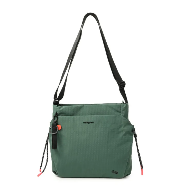 Schoudertassen|Herentassen>Hedgren Makoto Crossover Square duck green